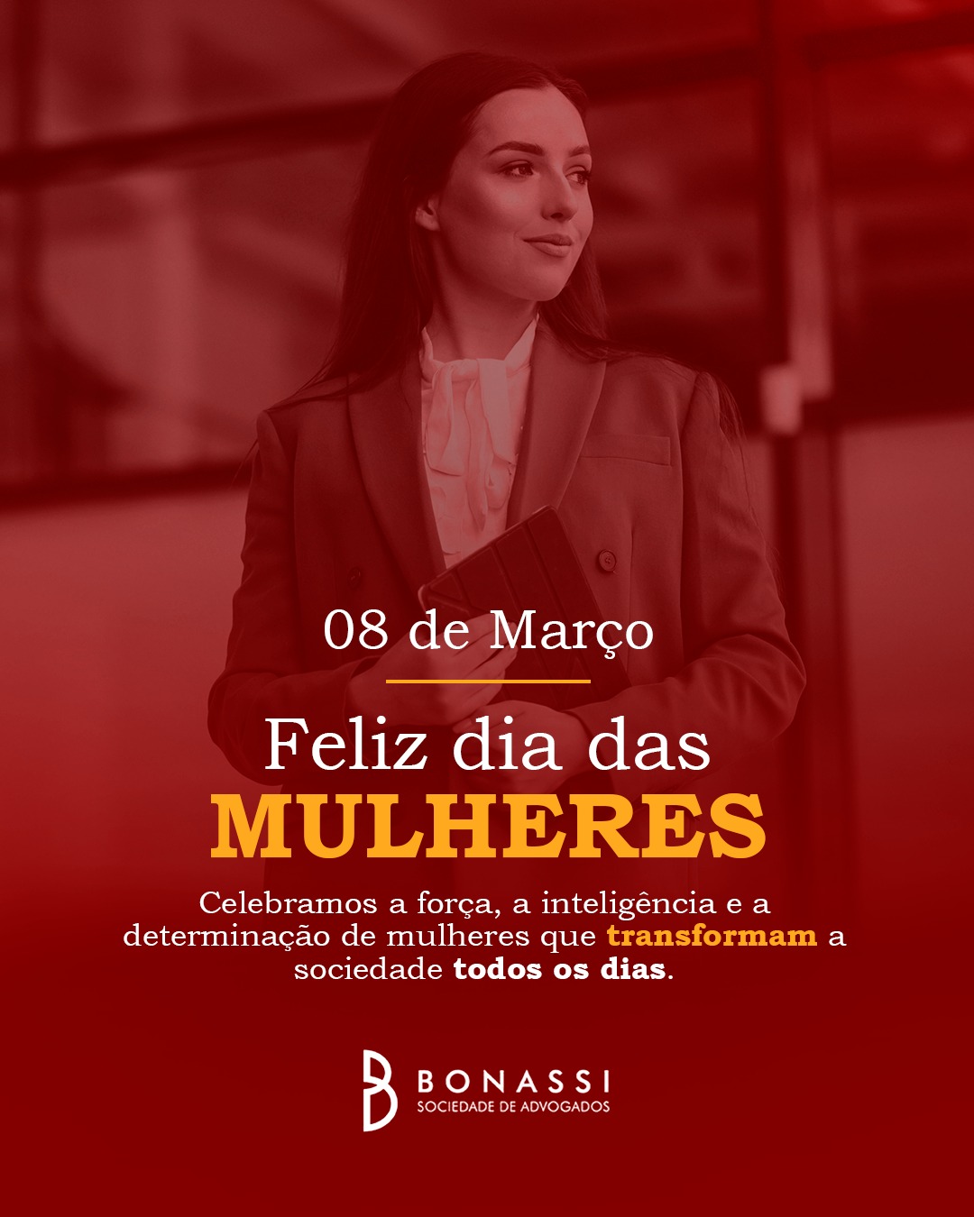 Hoje, 8 de março, é mais um dia para reconhecer a força, a coragem e as conquistas das mulheres que transformam o mundo todos os dias. 🌹

Nós da Bonassi Sociedade de Advogados, admiramos cada trajetória construída com determinação, competência e propósito.

E vale lembrar: valorizar, respeitar e reconhecer as mulheres não é apenas hoje, é todos os dias. 🌸

#diadamulher #diainternacionaldasmulheres #diainternacionaldamulher #bonassi #piracicaba #diadasmulheres #bonassiadvogados #advocacia