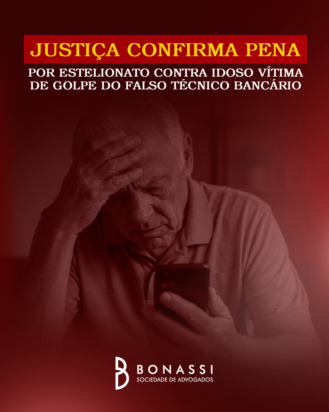 A 15ª Câmara de Direito Criminal do Tribunal de Justiça de São Paulo manteve condenação de duas pessoas por estelionato contra idoso. A pena, estipulada pela 26ª Vara Criminal da Capital, foi fixada em seis anos e três meses de reclusão, em regime semiaberto, além de multa. Os réus também deverão pagar indenização de R$ 301 mil a título de ressarcimento pelo prejuízo causado. O colegiado apenas ajustou o valor da prestação pecuniária de um dos réus. 

De acordo com os autos, a vítima recebeu ligação de uma pessoa que se apresentou como gerente de sua conta bancária e informou que havia uma fraude em andamento. Convencido de que receberia ajuda, autorizou a entrada de um dos réus, um suposto técnico, em sua residência. No local, o homem utilizou o computador e celular da vítima para abrir contas digitais em seu nome, além de solicitar que o idoso fosse ao banco e transferisse mais de R$ 300 mil para outra conta, mantida pela corré. 

A relatora Érika Soares de Azevedo Mascarenhas confirmou a incidência de qualificadora por fraude eletrônica, ainda que o estelionato tenha se concretizado na agência. "A fraude foi integralmente engendrada e mantida por meio de telefonemas e manipulação de sistemas informatizados, o que induziu o idoso a erro. O deslocamento ao caixa eletrônico ou ao guichê foi consequência da fraude praticada eletronicamente, acreditando que era auxiliado por funcionários da instituição bancária e, ludibriado, realizou as transferências bancárias seguindo as orientações dos criminosos", escreveu. 

Os desembargadores Diniz Fernando e Ricardo Sale Júnior completaram a turma de julgamento. A decisão foi unânime.

Fonte: https://www.tjsp.jus.br/Noticias/Noticia?codigoNoticia=114423&pagina=1

Nós somos a Bonassi | Sociedade de Advogados!

📍 Av. Dona Francisca, 534 - Vila Rezende

📞 (19) 3421.0211

#advocacia #direitoempresarial #direitodotrabalho #direitocivil #amodireito #piracicaba #bonassiadvogados #direitodoconsumidor #direitodotrabalhador #direitoprevidenciário