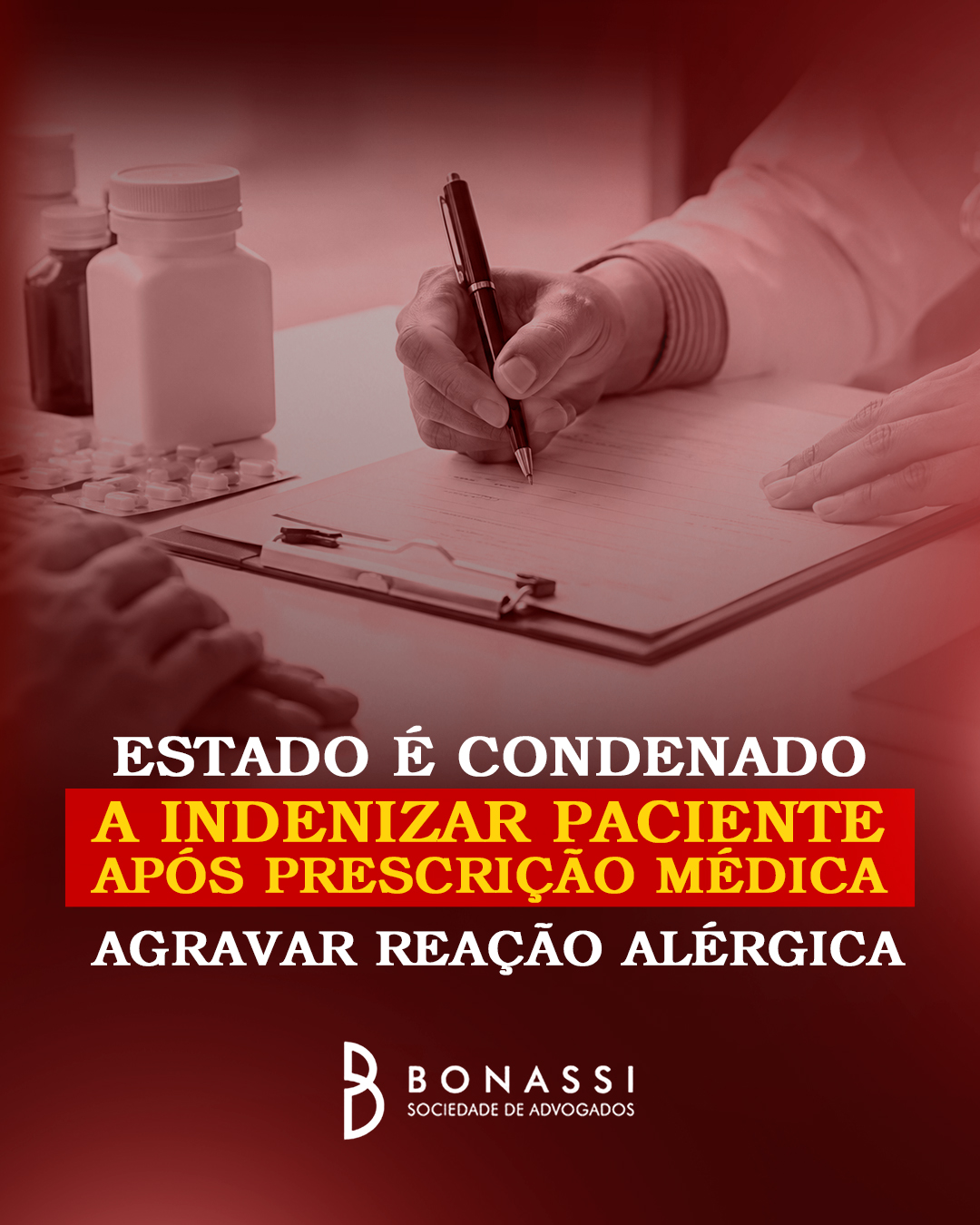 A 8ª Câmara de Direito Público do Tribunal de Justiça de São Paulo manteve decisão da 14ª Vara da Fazenda Pública da Capital que condenou o Estado a indenizar uma paciente por erro médico. A reparação por danos morais foi fixada em R$ 23 mil. 

De acordo com os autos, a autora procurou atendimento em hospital da zona leste de São Paulo após apresentar reação alérgica decorrente de automedicação para tratar uma crise de enxaqueca, com edema nos lábios. Embora a alergia ao medicamento estivesse registrada em seu prontuário, o mesmo remédio foi prescrito durante o atendimento, o que agravou o quadro clínico. 

“O erro na prescrição do medicamento é de fato o evento causador do agravamento do processo alérgico. O resultado poderia ser evitado com a oitiva da paciente e maior atenção ao prontuário”, escreveu em seu voto o relator do recurso, desembargador José Maria Câmara Junior. E completou: “A indenização por dano moral tem sido admitida como forma de mitigar o sofrimento experimentado pela vítima, compensando-se suas angústias, dores, aflições, constrangimentos e, enfim, as situações vexatórias em geral, impondo-se ao seu responsável pena pecuniária pelo mal causado”. 

Também participaram do julgamento os desembargadores Percival Nogueira e Bandeira Lins. A decisão foi unânime. 

Fonte: https://www.tjsp.jus.br/Noticias/Noticia?codigoNoticia=114376&pagina=2

Nós somos a Bonassi | Sociedade de Advogados!

📍 Av. Dona Francisca, 534 - Vila Rezende

📞 (19) 3421.0211

#advocacia #direitoempresarial #direitodotrabalho #direitocivil #amodireito #piracicaba #bonassiadvogados #direitodoconsumidor #direitodotrabalhador #direitoprevidenciário